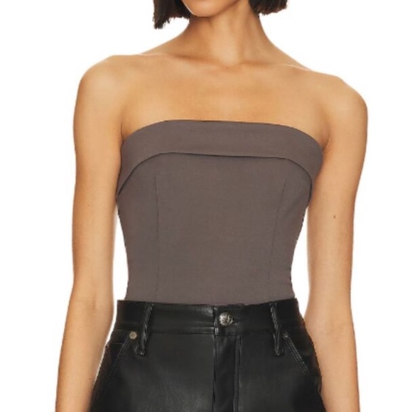 LPA | Santino Tube Top In Slate Grey Size: Medium - Picture 1 of 5